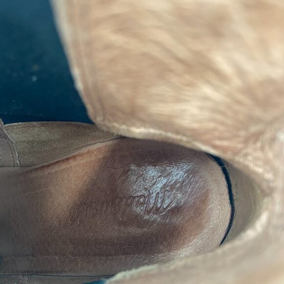 Madewell Black Leather Regan Boot Pull On Boots 10 - Picture 2 of 5